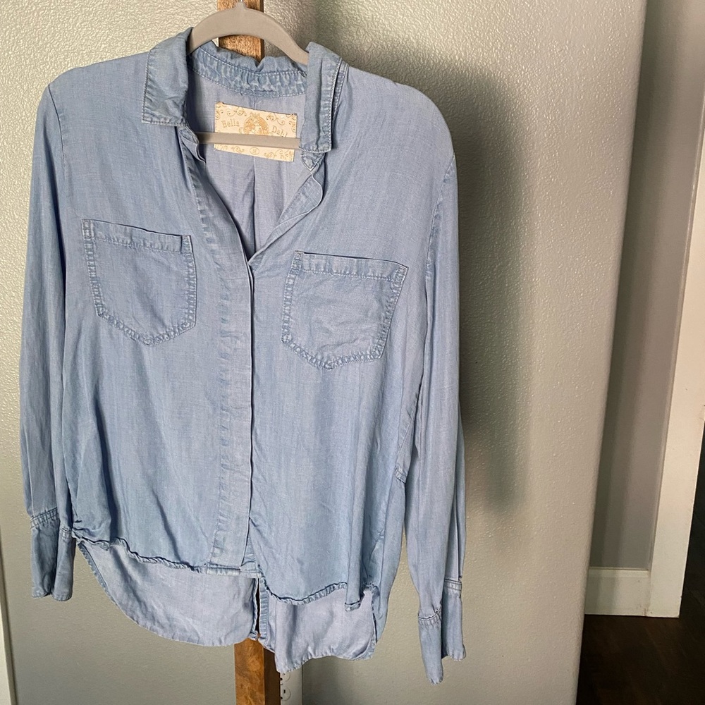 Bella Dahl Chambray button down